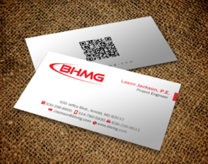 Business Card Design by Brand aid for BHMG  | Design: #9944859