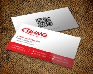Business Card Design by Brand aid for BHMG  | Design: #9944860