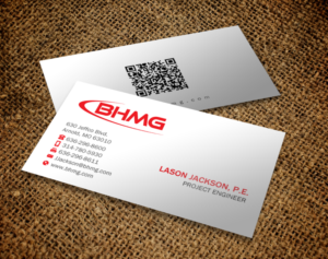 Business Card Design by Brand aid for BHMG  | Design: #9944861