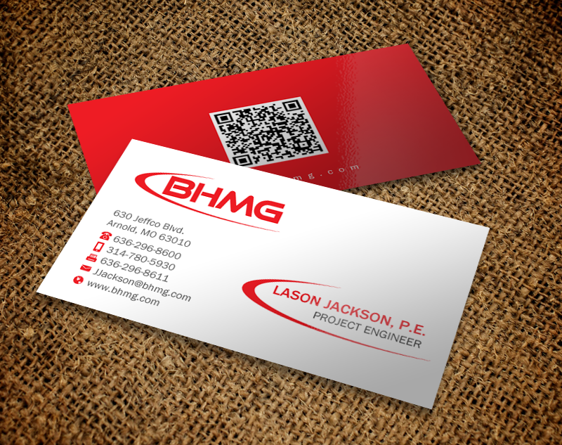 Business Card Design by Brand aid for BHMG  | Design #9944864