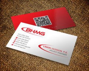 Business Card Design by Brand aid for BHMG  | Design: #9944864