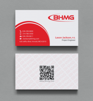 Business Card Design by chandrayaan.creative for BHMG  | Design: #9944720