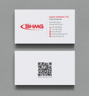 Business Card Design by chandrayaan.creative for BHMG  | Design: #9944765