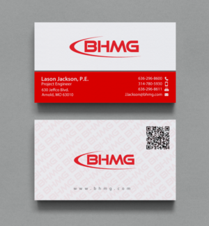 Business Card Design by chandrayaan.creative for BHMG  | Design: #9944766