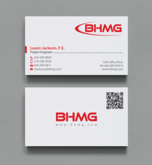 Business Card Design by chandrayaan.creative for BHMG  | Design #9944768
