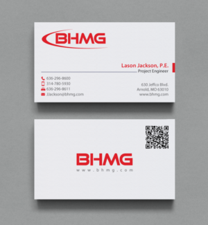 Business Card Design by chandrayaan.creative for BHMG  | Design: #9944770