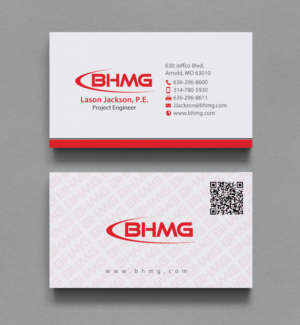 Business Card Design by chandrayaan.creative for BHMG  | Design: #9944772