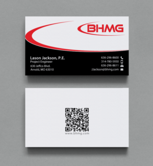 Business Card Design by chandrayaan.creative for BHMG  | Design: #9944795