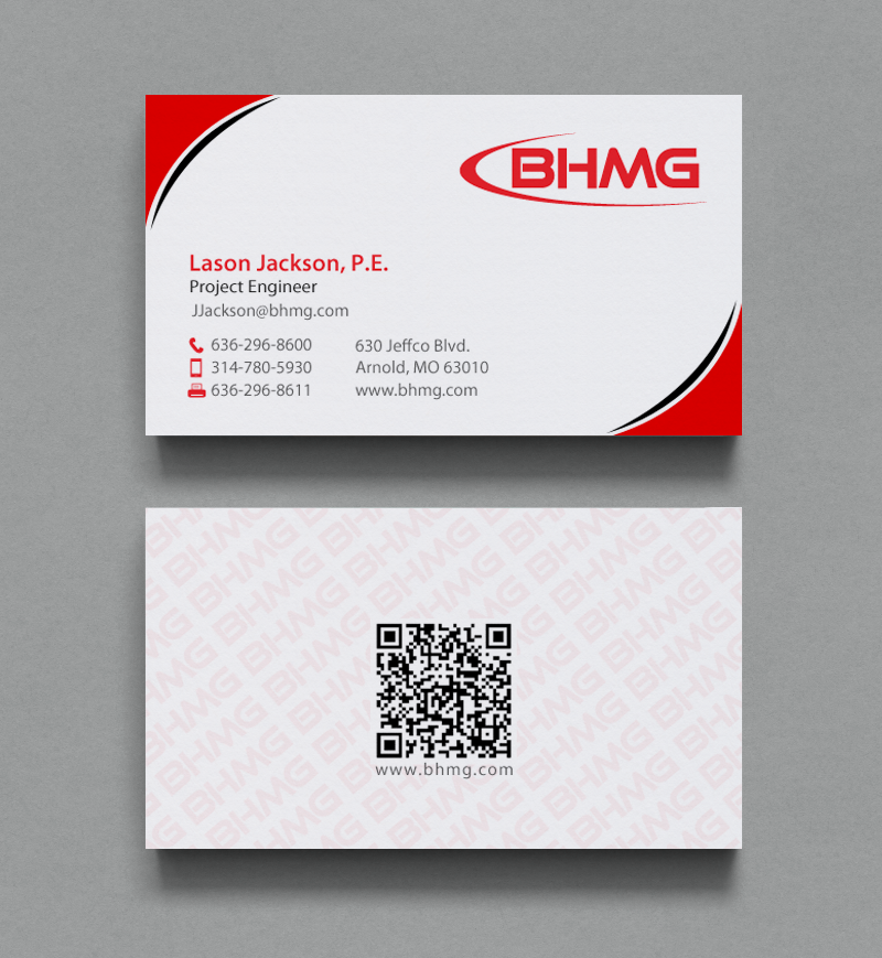 Business Card Design by chandrayaan.creative for BHMG  | Design #9944796