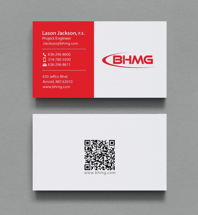 Business Card Design by chandrayaan.creative for BHMG  | Design #9944797