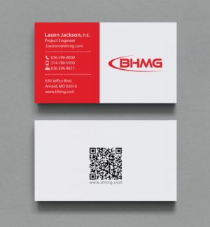 Business Card Design by chandrayaan.creative for BHMG  | Design: #9944797