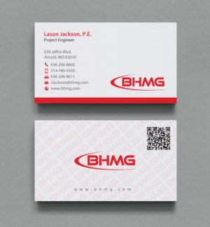 Business Card Design by chandrayaan.creative for BHMG  | Design: #9950699