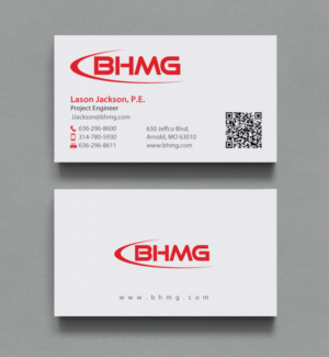 Business Card Design by chandrayaan.creative for BHMG  | Design: #9950700