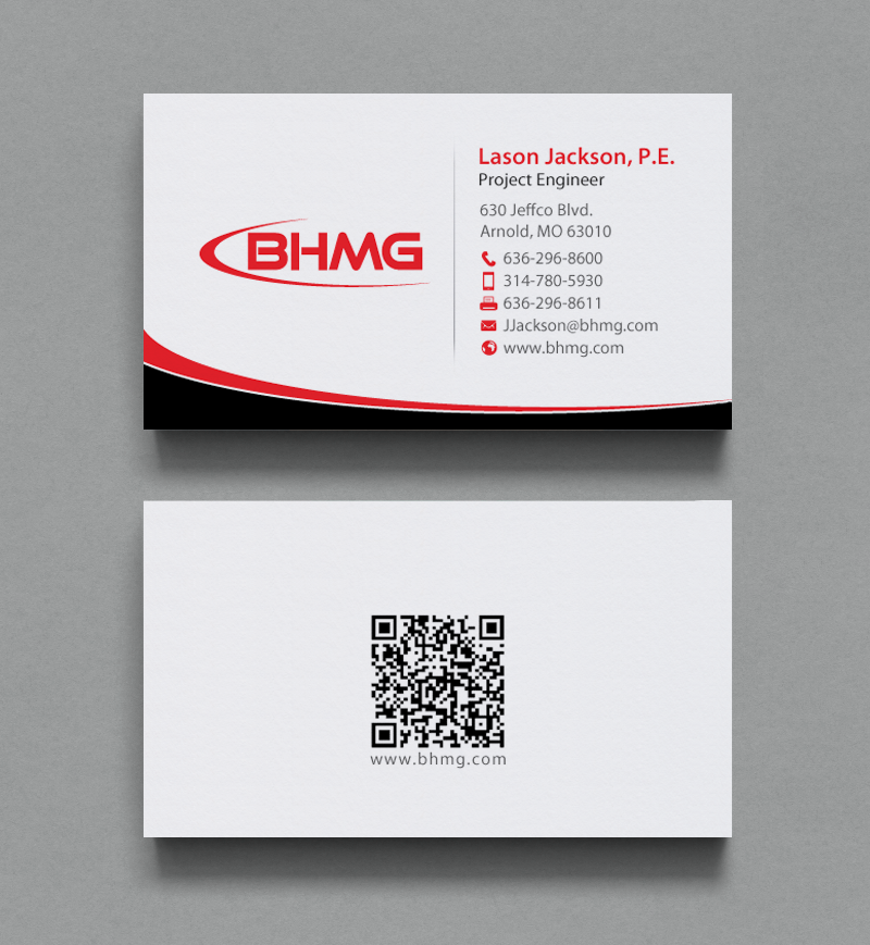 Business Card Design by chandrayaan.creative for BHMG  | Design #9950701