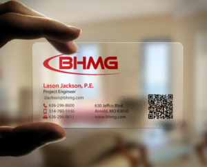 Business Card Design by chandrayaan.creative for BHMG  | Design: #9950706