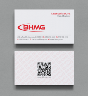 Business Card Design by chandrayaan.creative for BHMG  | Design: #9950708