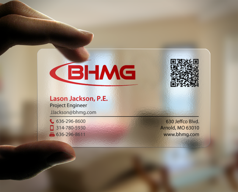 Business Card Design by chandrayaan.creative for BHMG  | Design #9950709