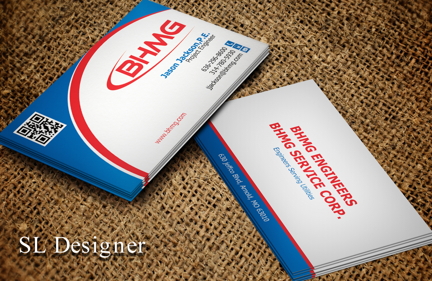 Business Card Design by SL Designer for BHMG  | Design #9940285