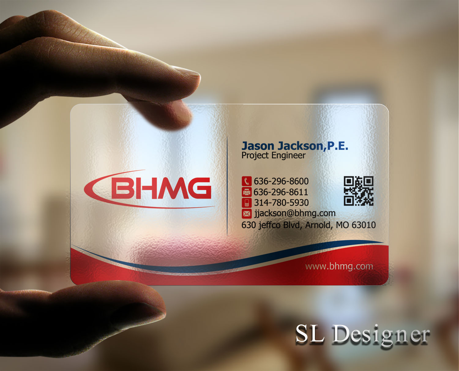 Design de Carte de Visite par SL Designer pour BHMG  | Design #9940294