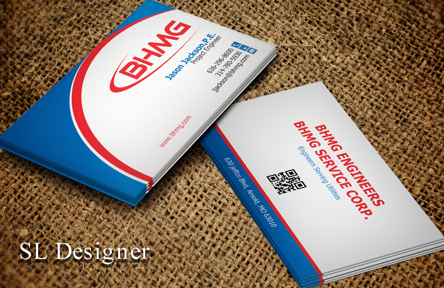 Business Card Design by SL Designer for BHMG  | Design #9951554