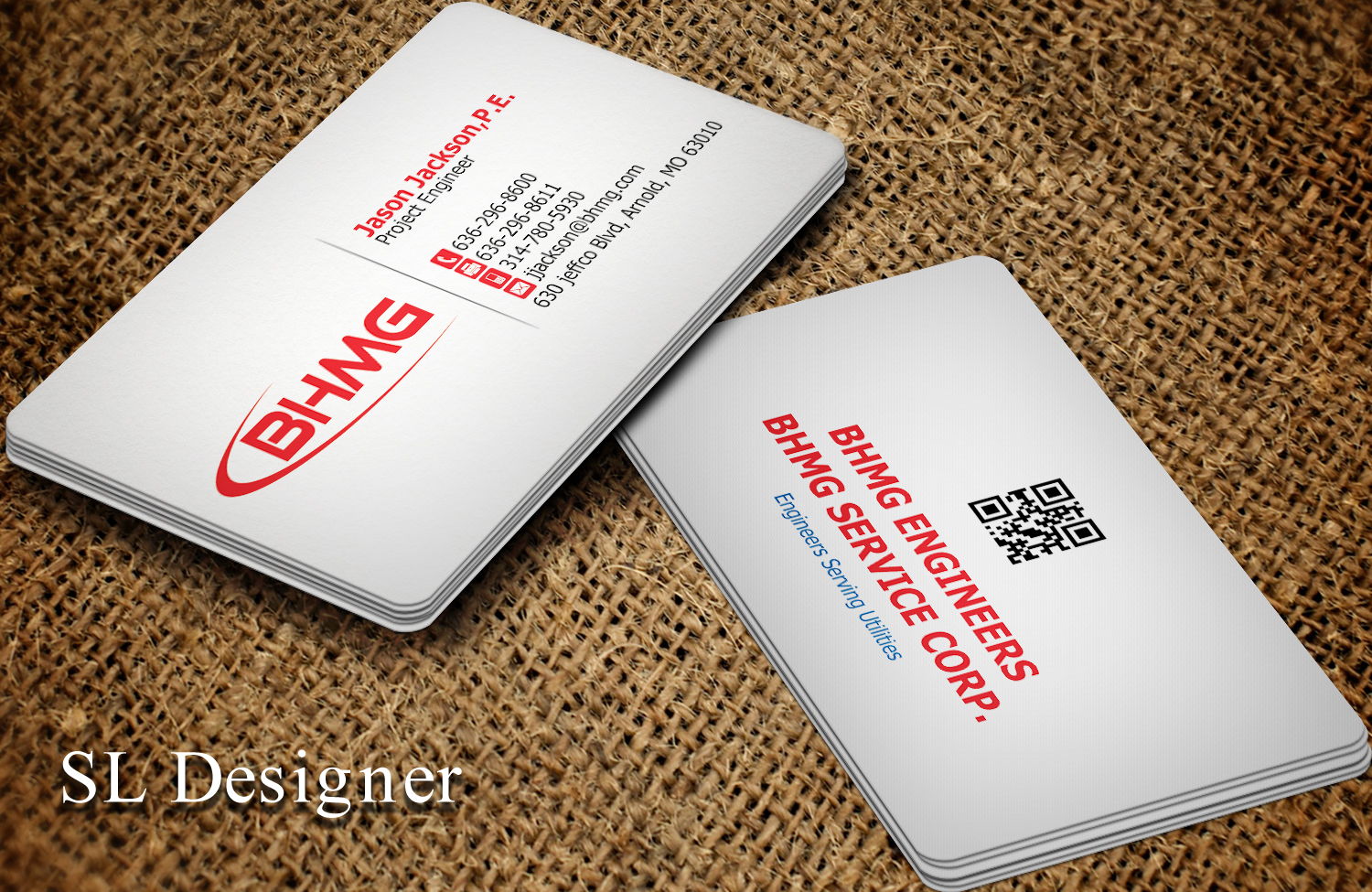 Business Card Design by SL Designer for BHMG  | Design #9951559