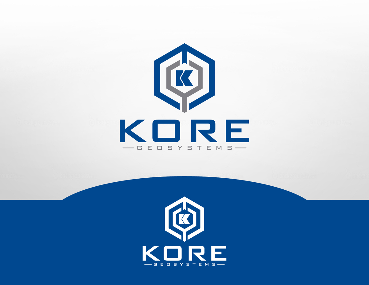Logo-Design von BlacknWhite Konzept für Kore Geosystems | Design #10139742