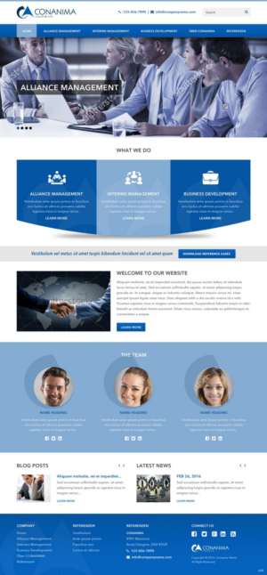 Web Design by pb for this project | Design: #9980313