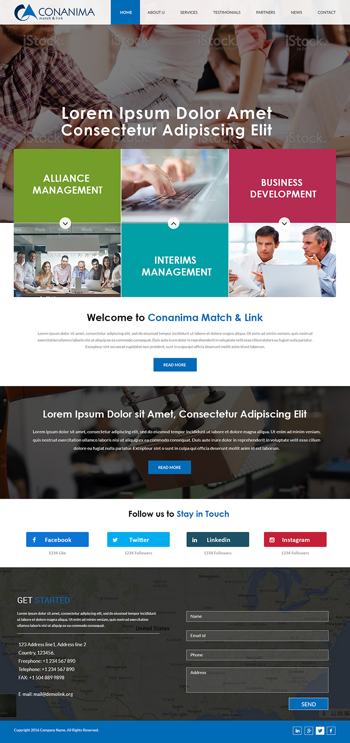 Web Design by Creations Box 2015 for this project | Design #9983125