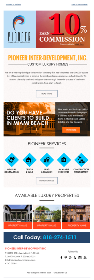 Email Marketing Design by Jeet Roy