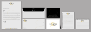 Stationery Design by chandrayaan.creative for PNW Search | Design: #10805162