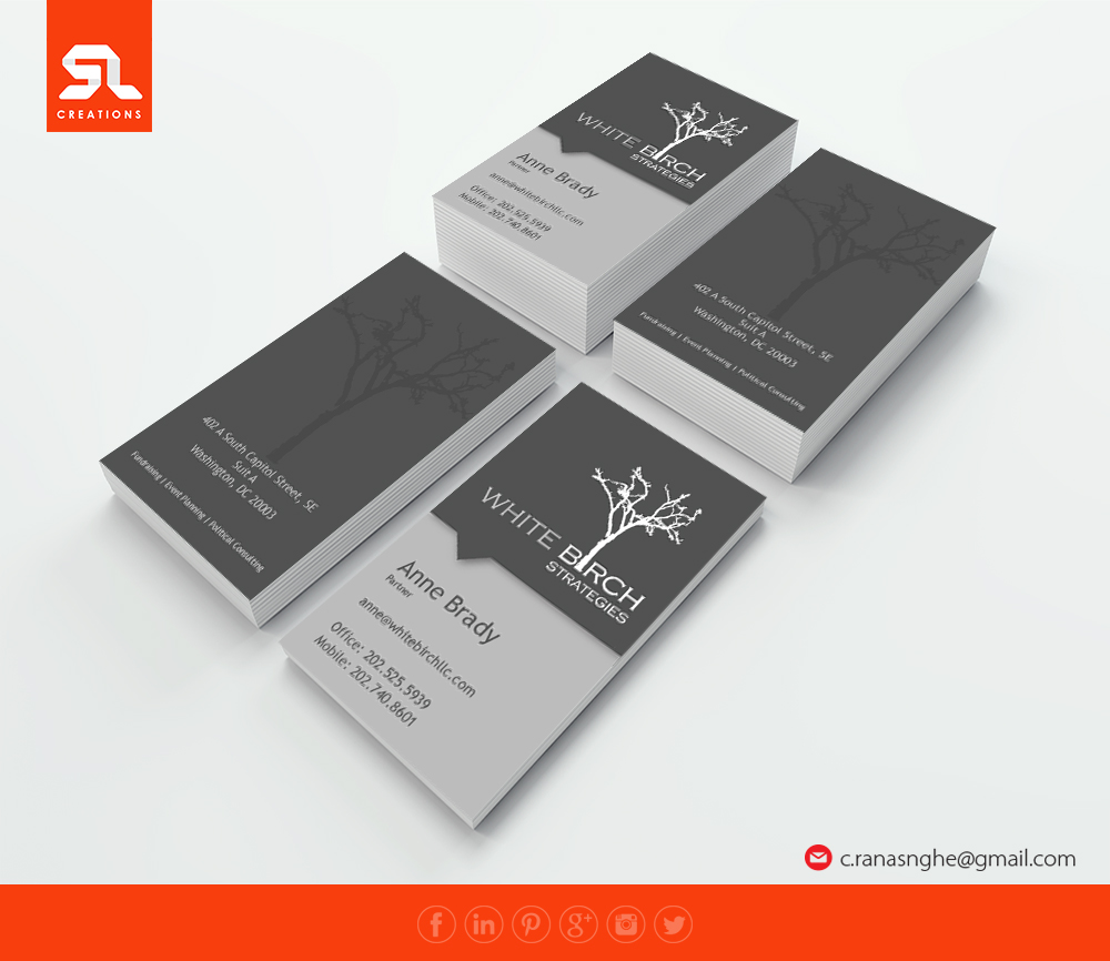 Business Card Design by SL Creations for this project | Design #9941478