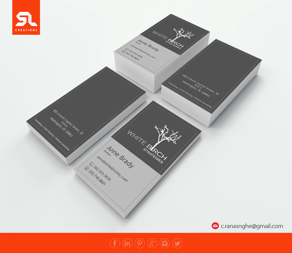 Business Card Design by SL Creations for this project | Design #9941586