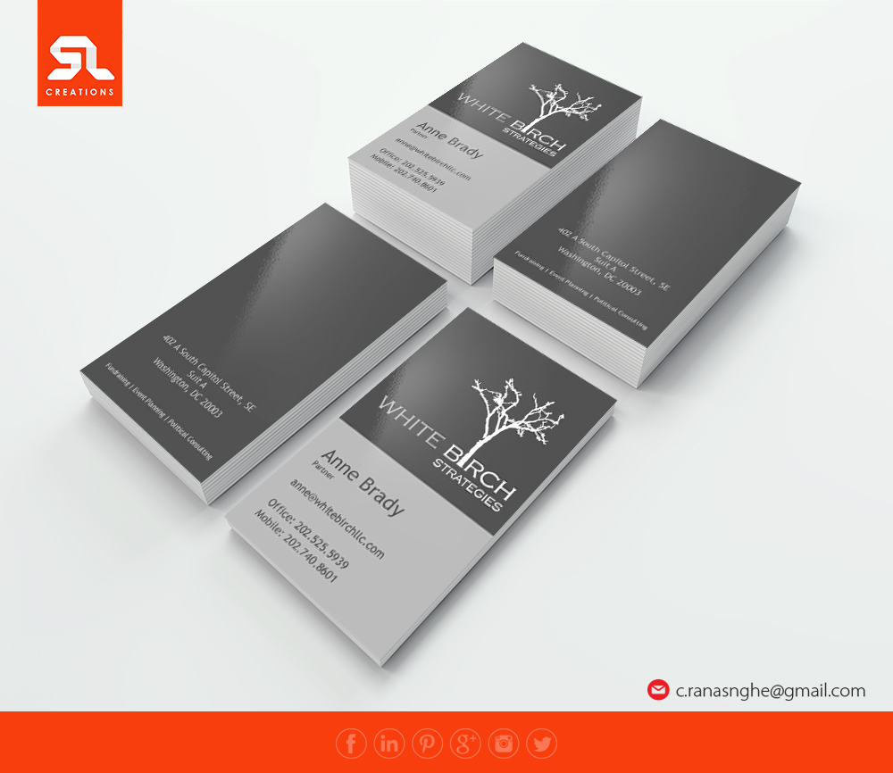 Business Card Design by SL Creations for this project | Design #9941590