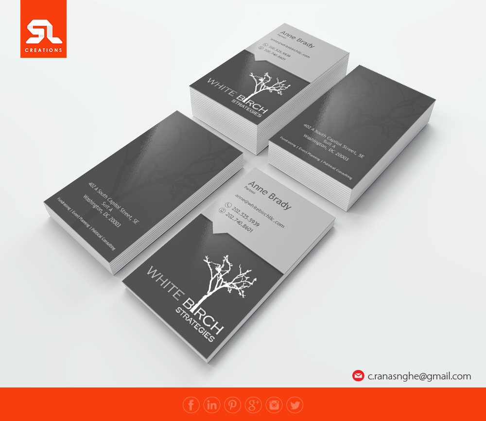 Business Card Design by SL Creations for this project | Design #9941601