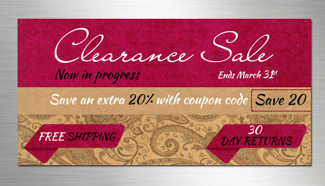 Banner Ad Design by AditiArts for Incredible Rugs and Decor | Design #9971981