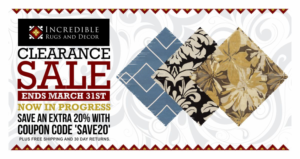 Banner Ad Design by cb1318 for Incredible Rugs and Decor | Design: #10129169