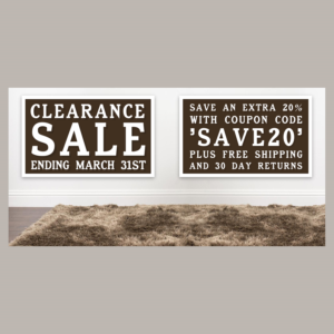 Banner Ad Design by dvn for Incredible Rugs and Decor | Design: #9963132