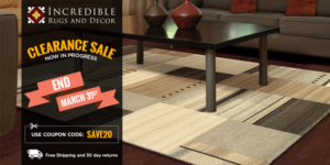 Banner Ad Design by Mayank Patel for Incredible Rugs and Decor | Design: #9948310