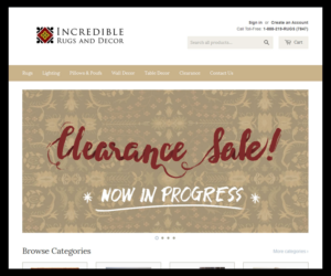 Banner Ad Design by zyxconde for Incredible Rugs and Decor | Design: #10162651
