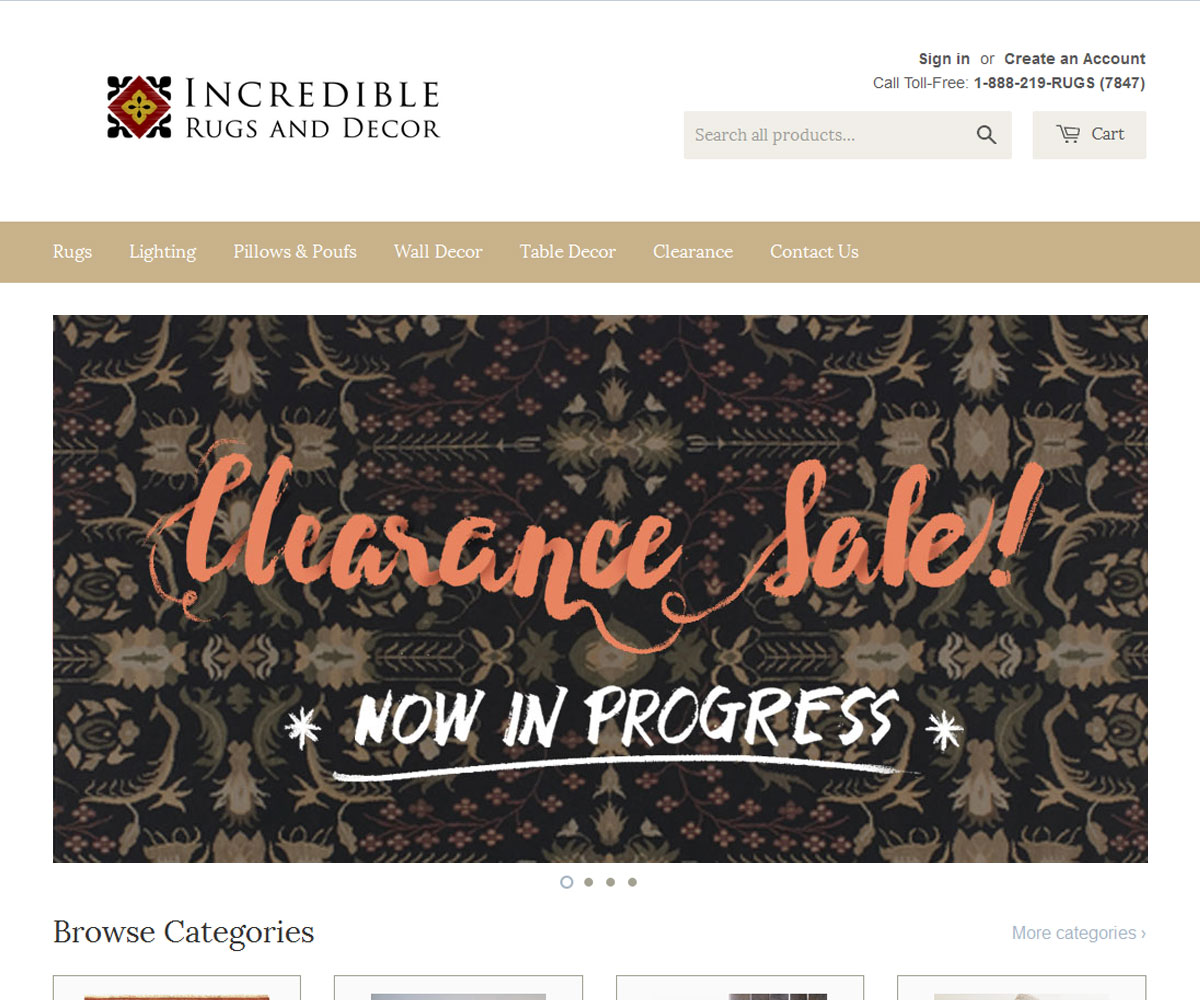 Banner Ad Design by zyxconde for Incredible Rugs and Decor | Design #10163038