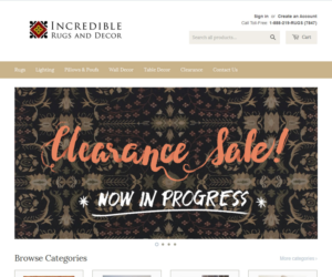Banner Ad Design by zyxconde for Incredible Rugs and Decor | Design: #10163038