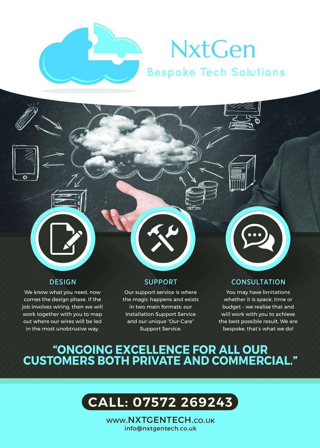 Flyer Design by Brian Ellis for this project | Design #9950657