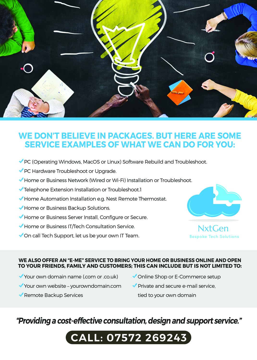 Flyer Design by Brian Ellis for this project | Design #9950685