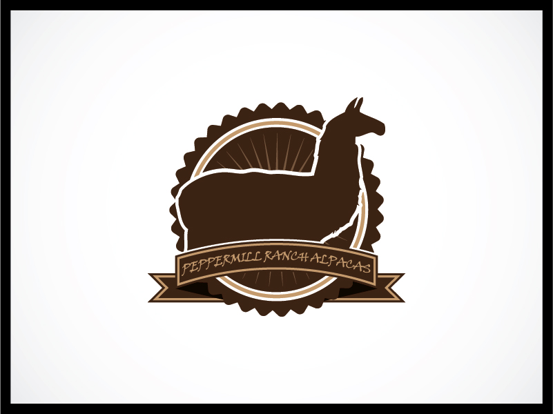 Logo Design by Designo Art for Peppermill Ranch Alpacas | Design #10167377