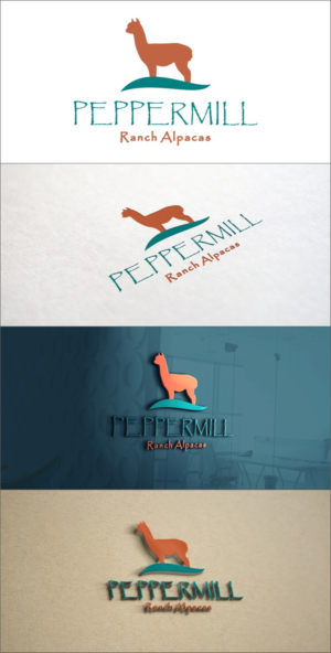 Logo Design by DG for Peppermill Ranch Alpacas | Design: #10098726