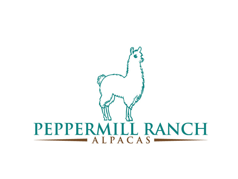Logo Design by designstudio007 for Peppermill Ranch Alpacas | Design #10104075