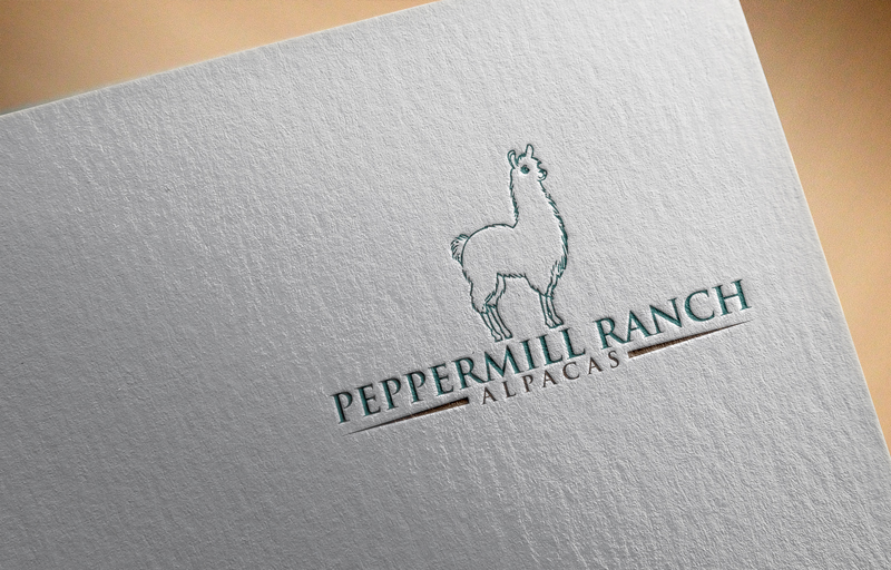 Logo Design by designstudio007 for Peppermill Ranch Alpacas | Design #10104076