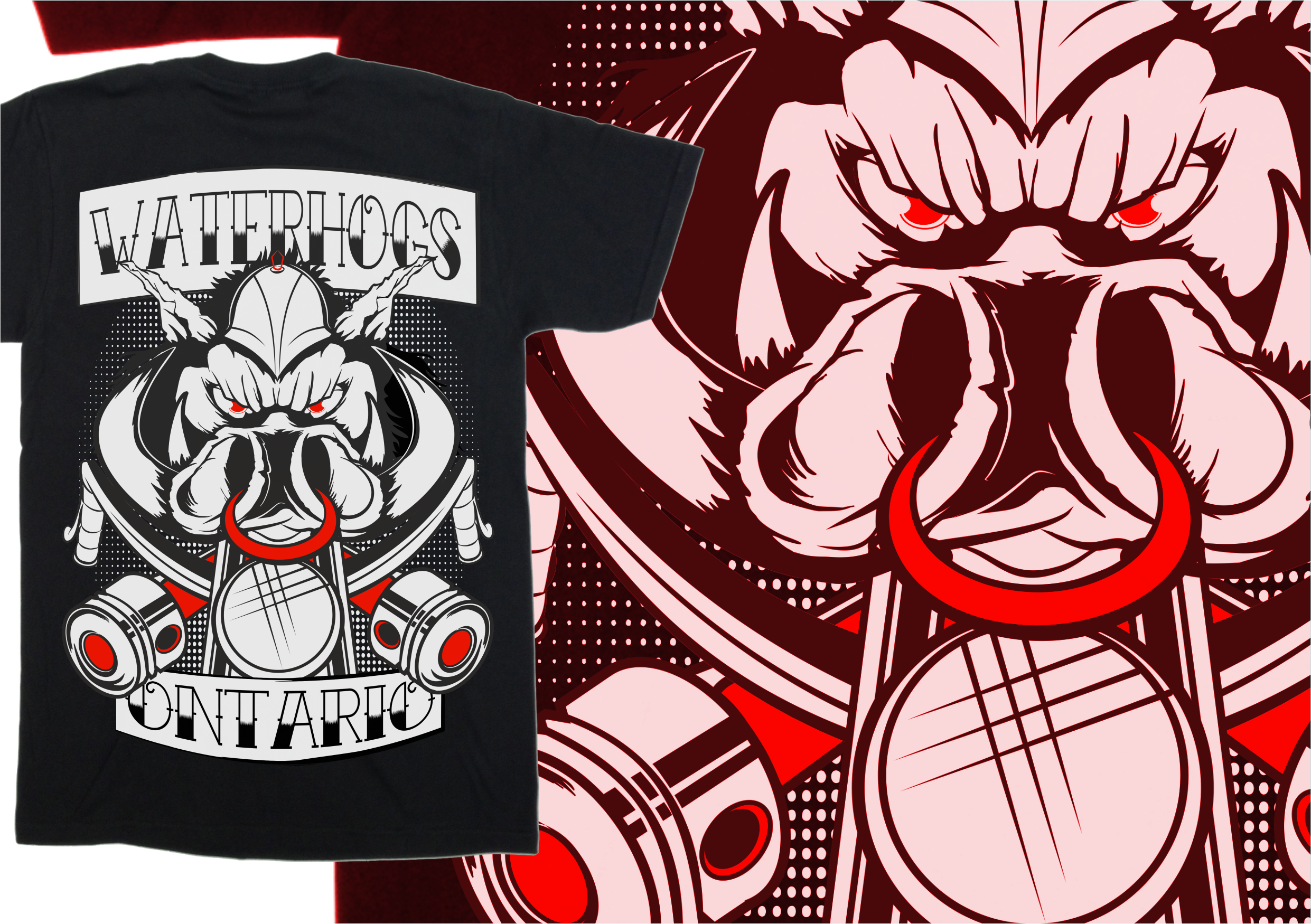 T-shirt Design by Big Bad Cow - Graphic Design and Imaging for this project | Design #9991985