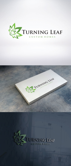 Design de Logo par macadesign pour Turning Leaf Custom Homes | Design : #10089014