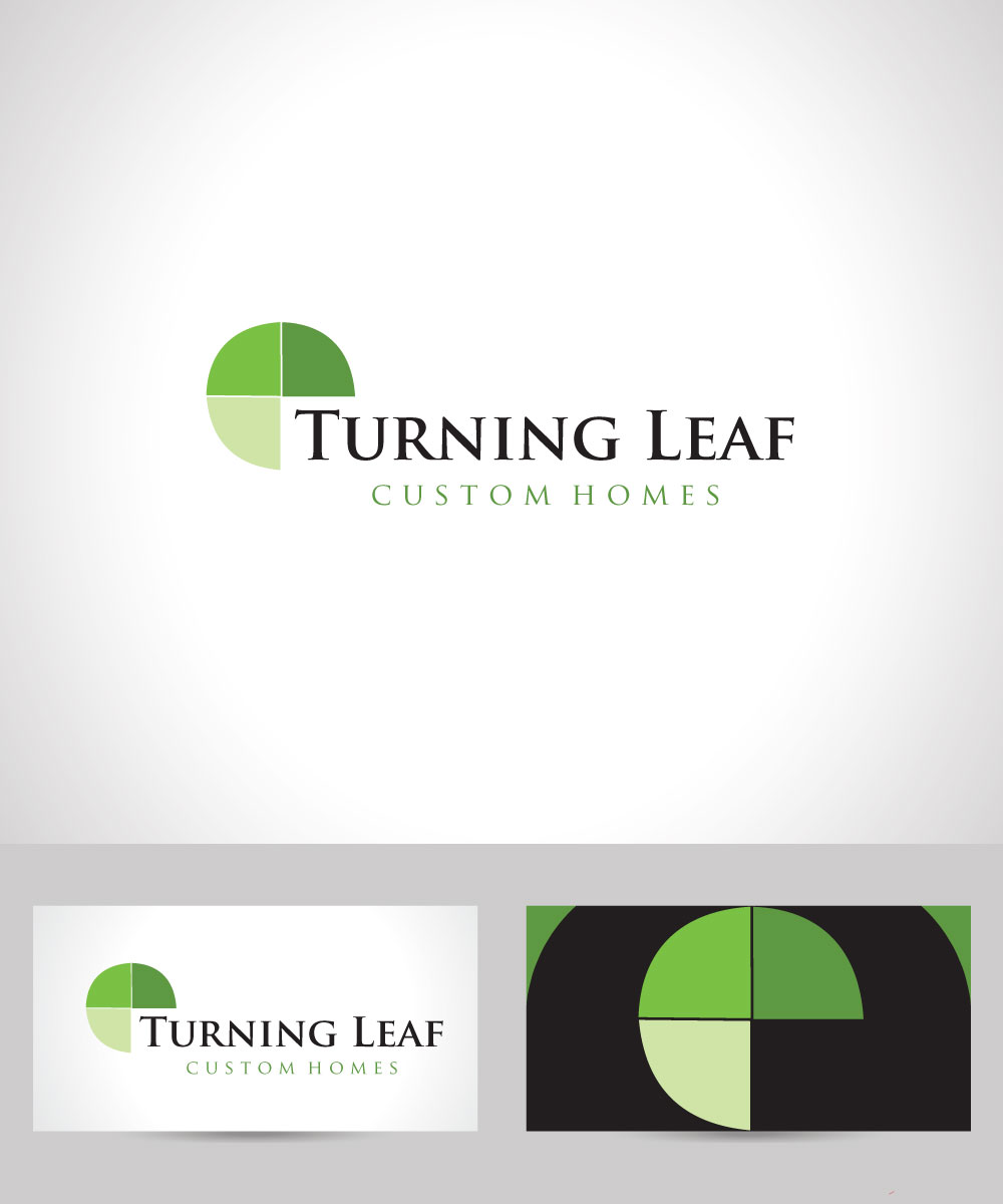 Design de Logo par macadesign pour Turning Leaf Custom Homes | Design #10104568